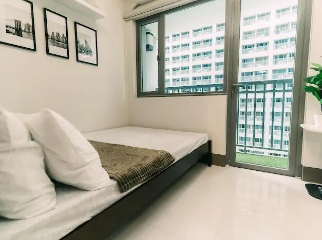 شقة Elegant Home Famenewest Tower4 Greenfield District مانيلا